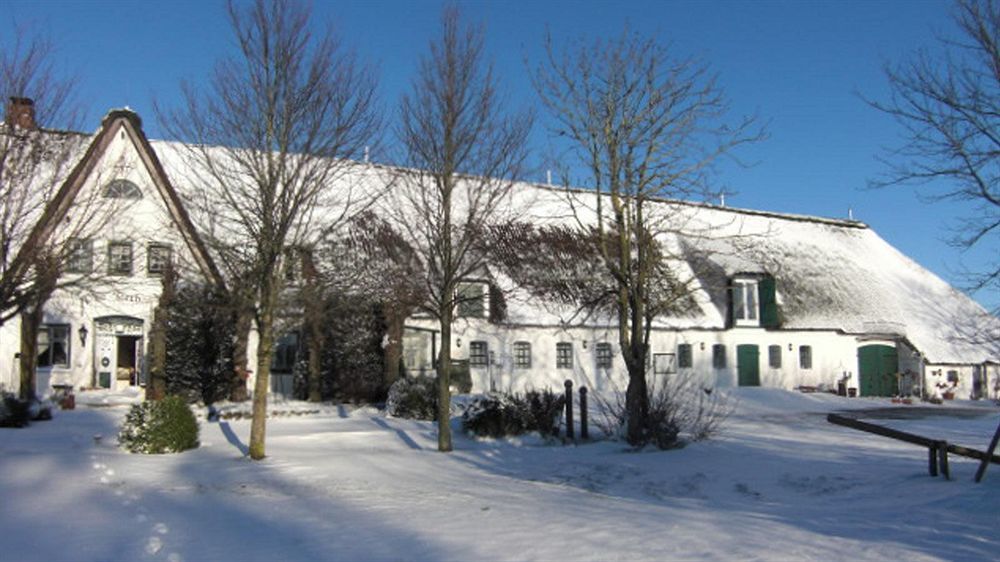 Hotel, Restaurant, Cafe Pharisaeerhof - Nordseeurlaub Mit Hund Nordstrand Exterior photo